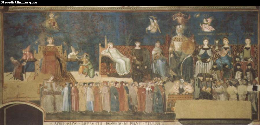 Ambrogio Lorenzetti Allegory of Good and Bad Government